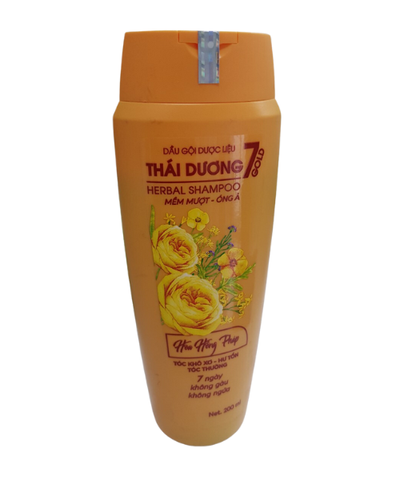 Dầu gội dược liệu thái dương 7 200ml vàng