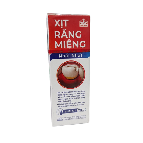 Xịt răng miệng nhất nhất