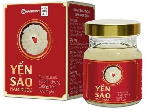 Yến chưng đường phèn Nam dược