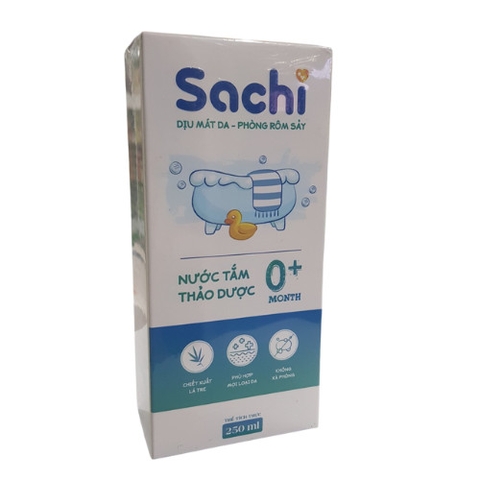 Nước tắm thảo dược Sachi 250ml