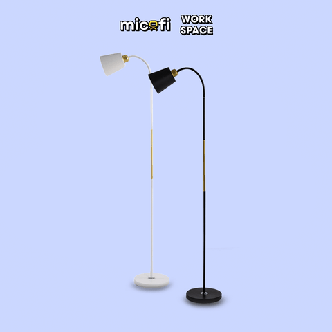 Đèn Cây Đứng Micofi, Đèn Phòng Đứng Bóng Led Decor Chống Cận Làm Việc, Decor Phòng Khách Và Ngủ Hiện Đại Xoay Trang Trí