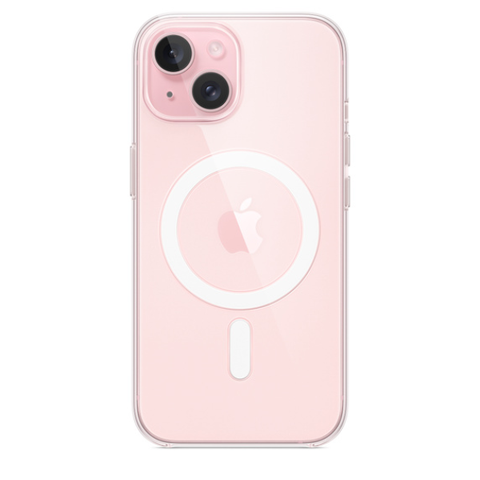 Ốp lưng MagSafe iPhone 15 Apple Clear Chính Hãng