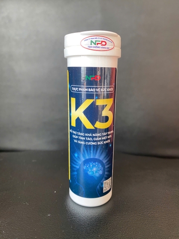 THỰC PHẨM BẢO VỆ SỨC KHỎE K3