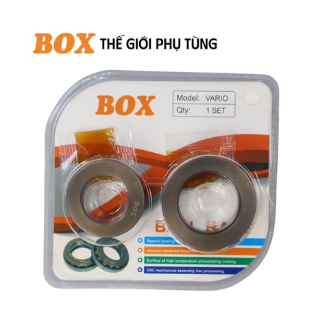 Bộ Chén Cổ BOX Cho Xe Honda – Thép Nhiệt Luyện Siêu Cứng, Chống Rơ, Chống Kêu – Bảo Hành Chính Hãng 12 Tháng