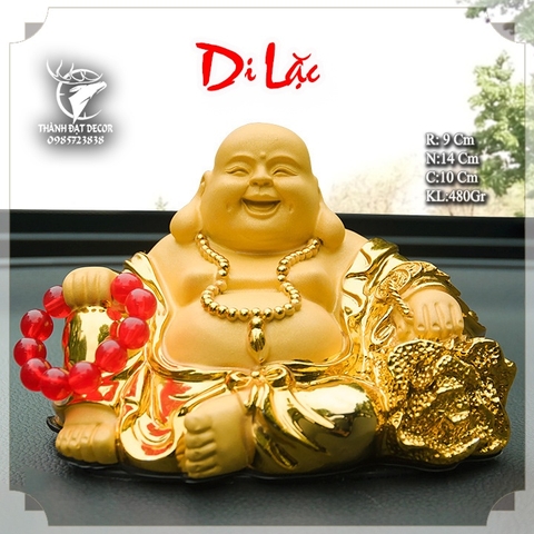 Tượng Phật Di Lặc Bồ Tát Trang Trí Taplo Xe Hơi Ô Tô, Bàn Làm Việc, Quà Tặng Sinh Nhật