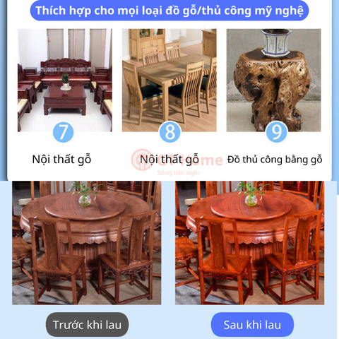 Viên lau sàn nhà đa năng