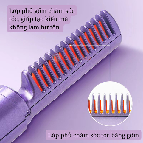 Lược điện sạc pin