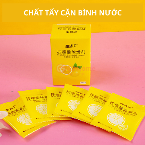 Bột tẩy cặn bình nước