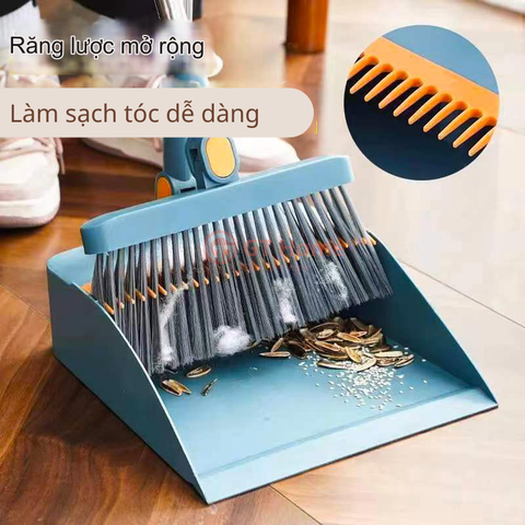 Bộ chổi - hốt rác xoay 360 độ