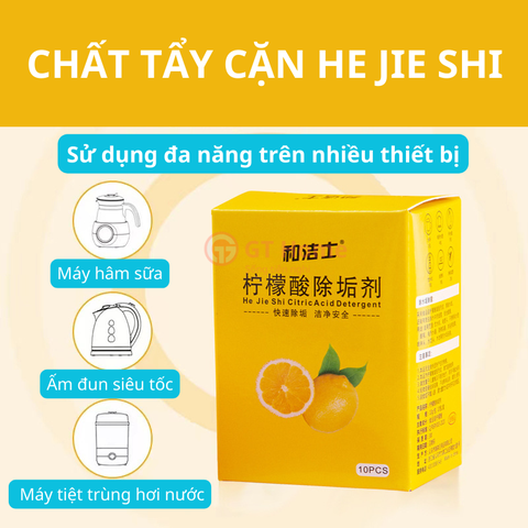 Bột tẩy cặn bình nước