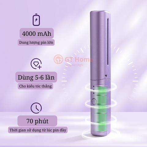 Lược điện sạc pin