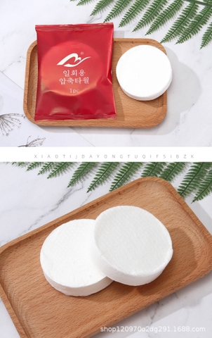 Khăn tắm nén dùng 1 lần