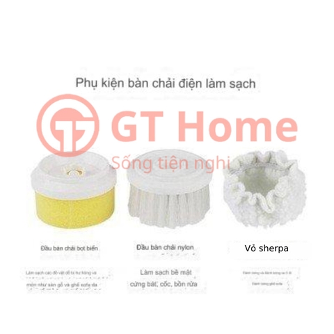 Máy cọ rửa cầm tay đa năng sạc pin