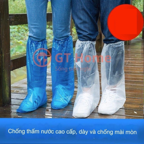 Ủng PE đi mưa 1 lần