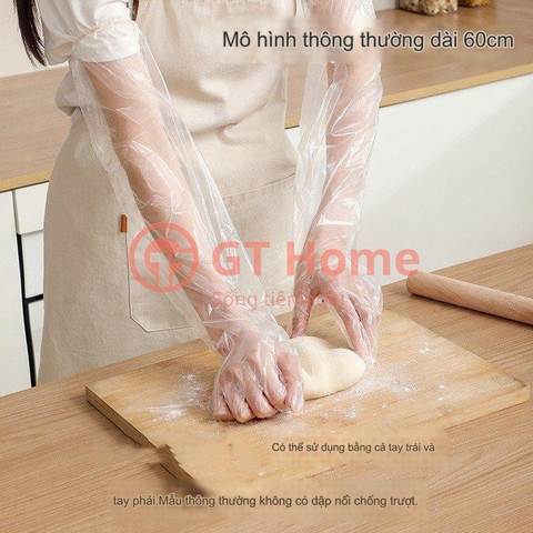 Găng tay đa năng CPE 60cm siêu bền
