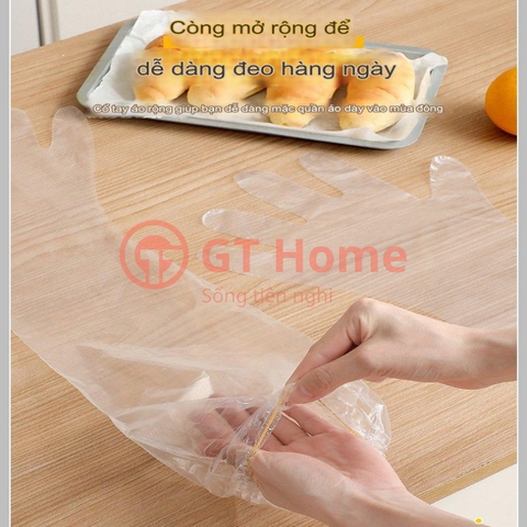 Găng tay đa năng CPE 60cm siêu bền