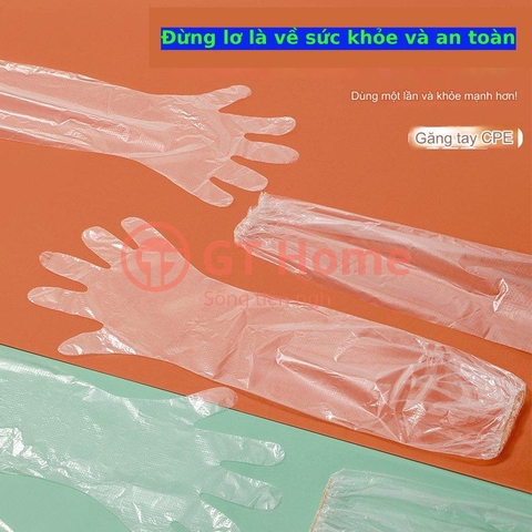Găng tay đa năng CPE 60cm siêu bền