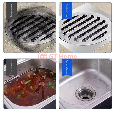 Bột thông tắc cống, bồn cầu