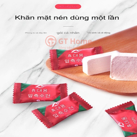 Khăn tắm nén dùng 1 lần