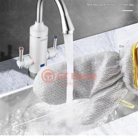 Găng tay bạc rửa chén đa năng
