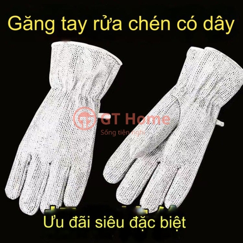 Găng tay bạc rửa chén đa năng