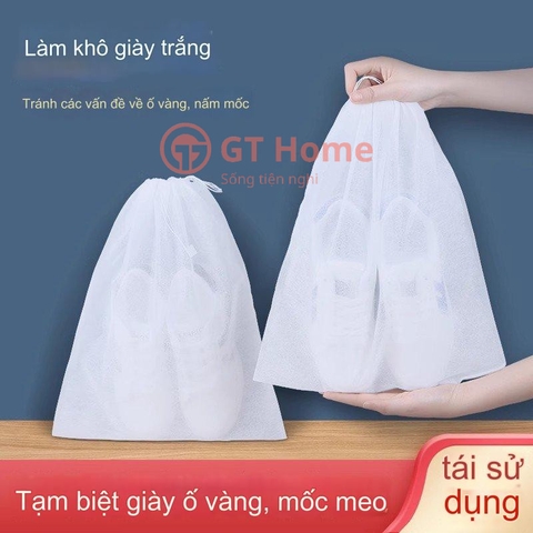 Túi đựng giày chống bụi có dây rút