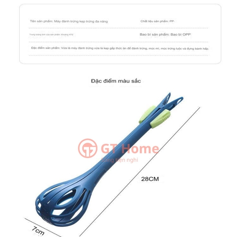 Kẹp gắp trứng, gắp mì đa năng