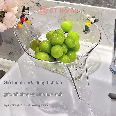 Rổ thoát nước - rửa rau củ quả