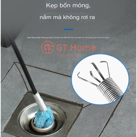 Dây thông tắc cống, bồn cầu