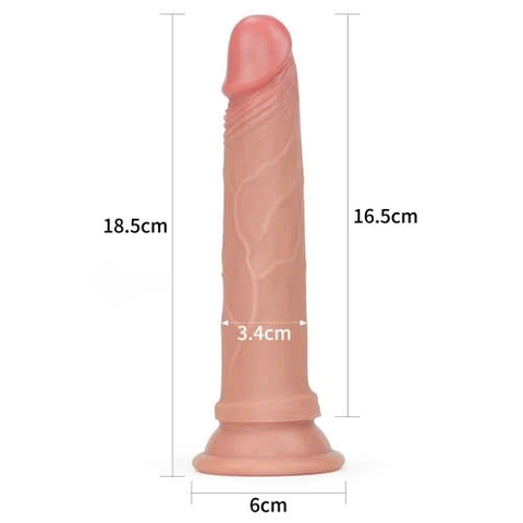 Dương vật giả Lovetoy Natural Cock 7 inch LV4002