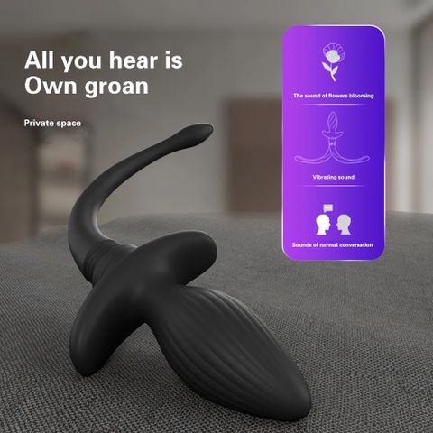 Anal plug massage kiểu đuôi chó chính hãng Yunman