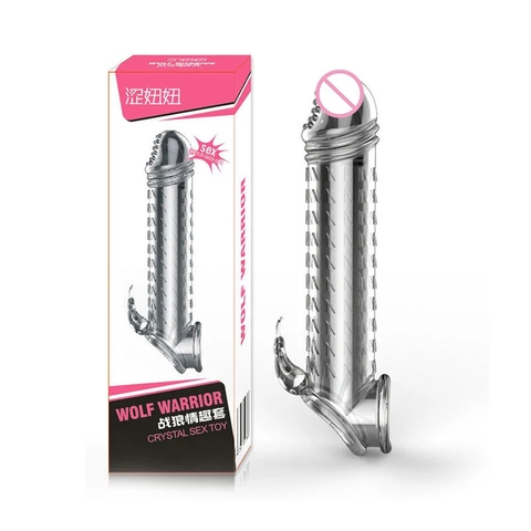 Bao đôn trong suốt tăng kích thước dương vật Wolf Warrior
