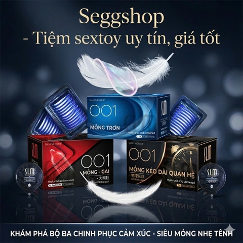 Bao cao su siêu mỏng Serami 001