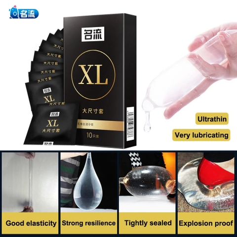 Bao cao su siêu mỏng XL 55mm Mingliu