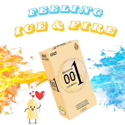 Bao cao su lửa băng lâu ra Ice Fire OLO