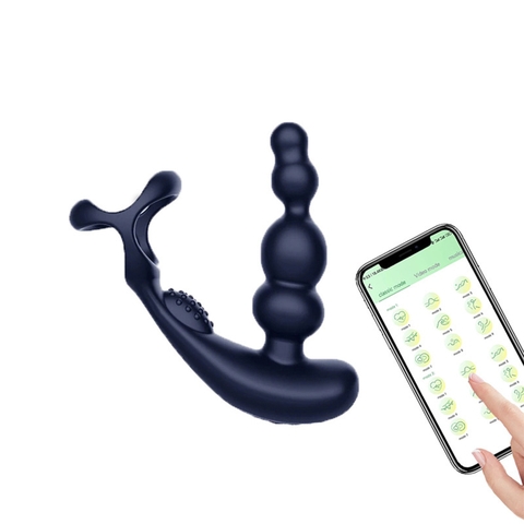 Butt plug rung ngoáy massage hậu môn Edgar