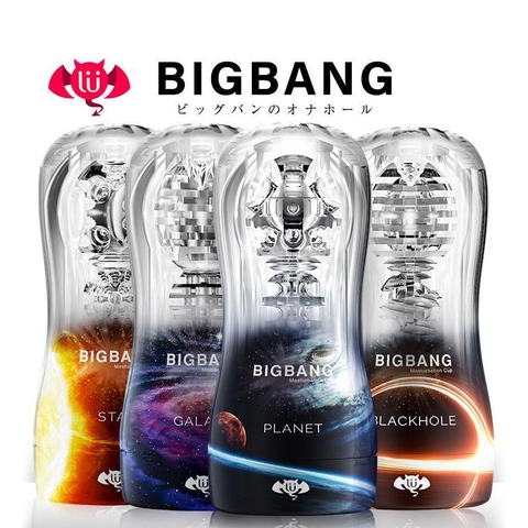 Cốc thủ dâm trong suốt Big bang Lulubie