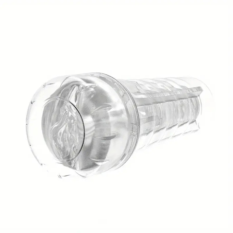 Cốc thủ dâm trong suốt Fleslight tạo hình âm đạo