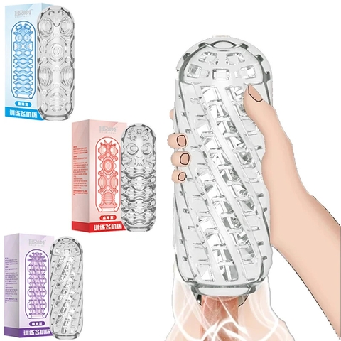 Cốc thủ dâm trong suốt gọn nhẹ Funny home