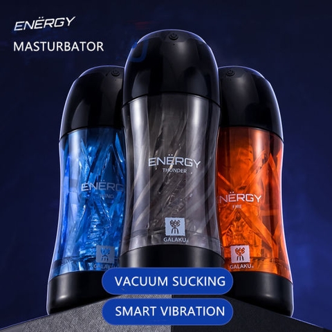 Cốc thủ dâm tự động Energy Galaku rung động siêu sướng