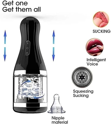 Cốc thủ dâm tự động xoay 360 độ chính hãng Dibe