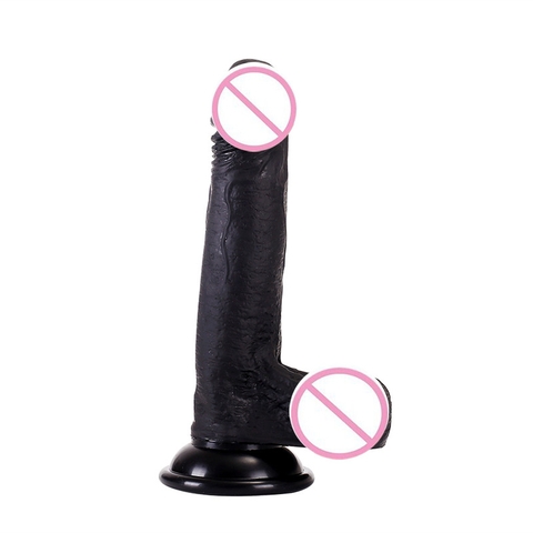 Dương vật giả màu đen Dark Guy 18cm
