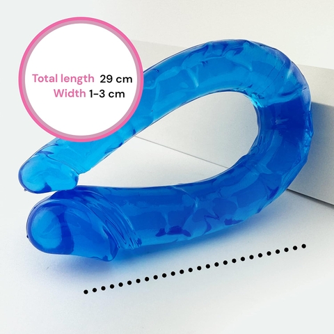 Dương vật giả hai đầu 29cm Baile