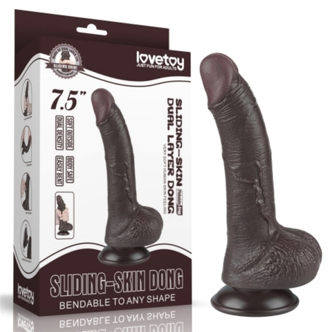 Dương vật giả Lovetoy Sliding Skin 7.5"