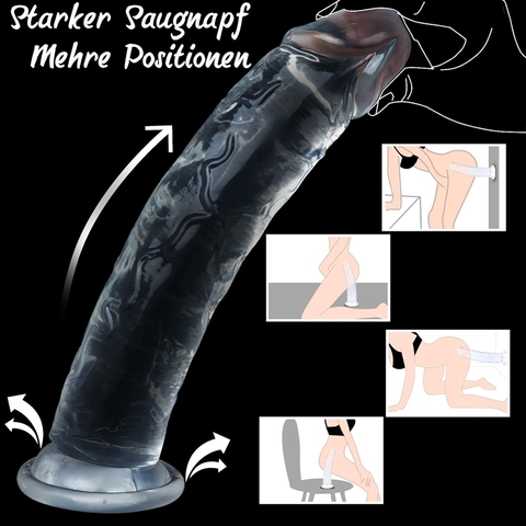 Dương vật giả trong suốt 32cm siêu kích thích
