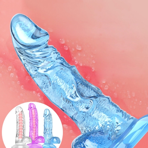 Dương vật giả trong suốt funnyhome 16cm