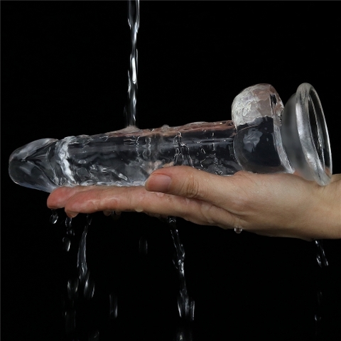 Dương vật giả Lovetoy trong suốt - Flawless Clear Dildo 7.5''