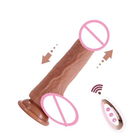 Dương vật giả tự động đa năng 19cm Moonuo