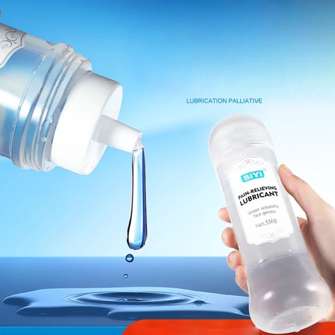 Gel bôi trơn Siyi 336ml trong suốt gốc nước mướt mát