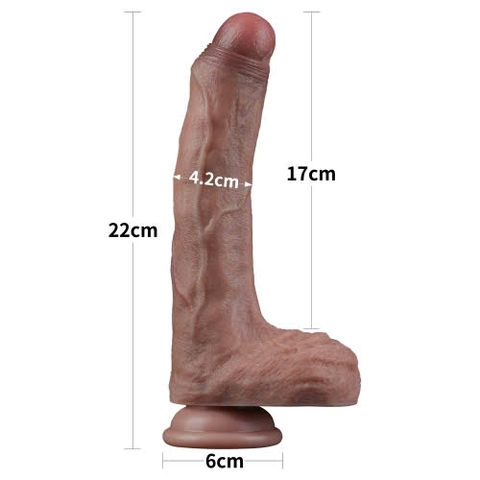 Dương vật giả Lovetoy 8,5 Inch Dual Layered